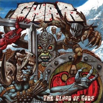 front of gwar's latest album